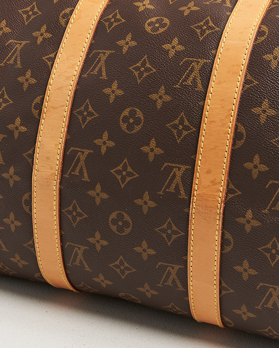 Homme | Pre-Owned & Vintage Bags | Louis Vuitton Pre-Owned | Keepall 50 Monogram