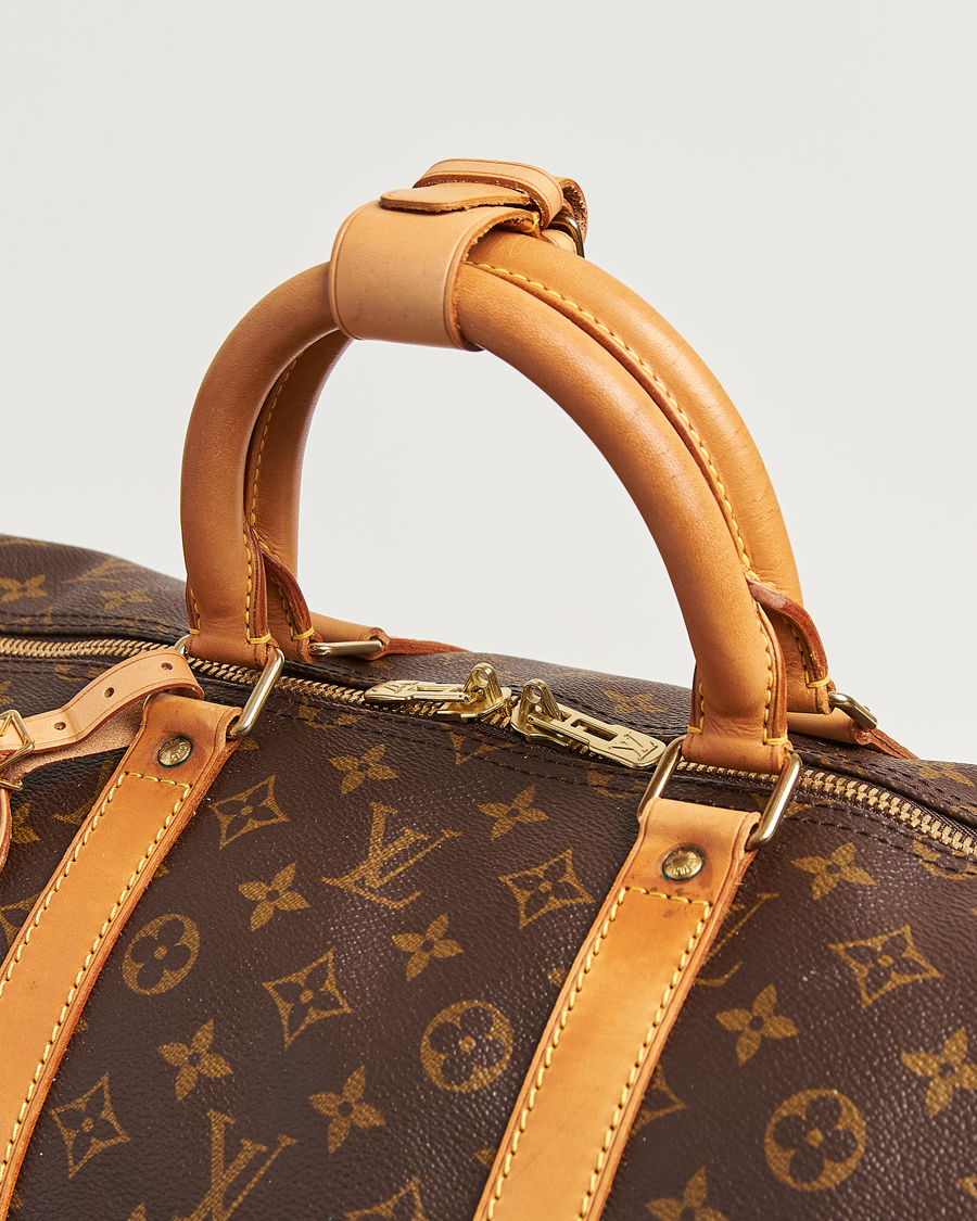 Homme | Pre-Owned & Vintage Bags | Louis Vuitton Pre-Owned | Keepall 55 Monogram