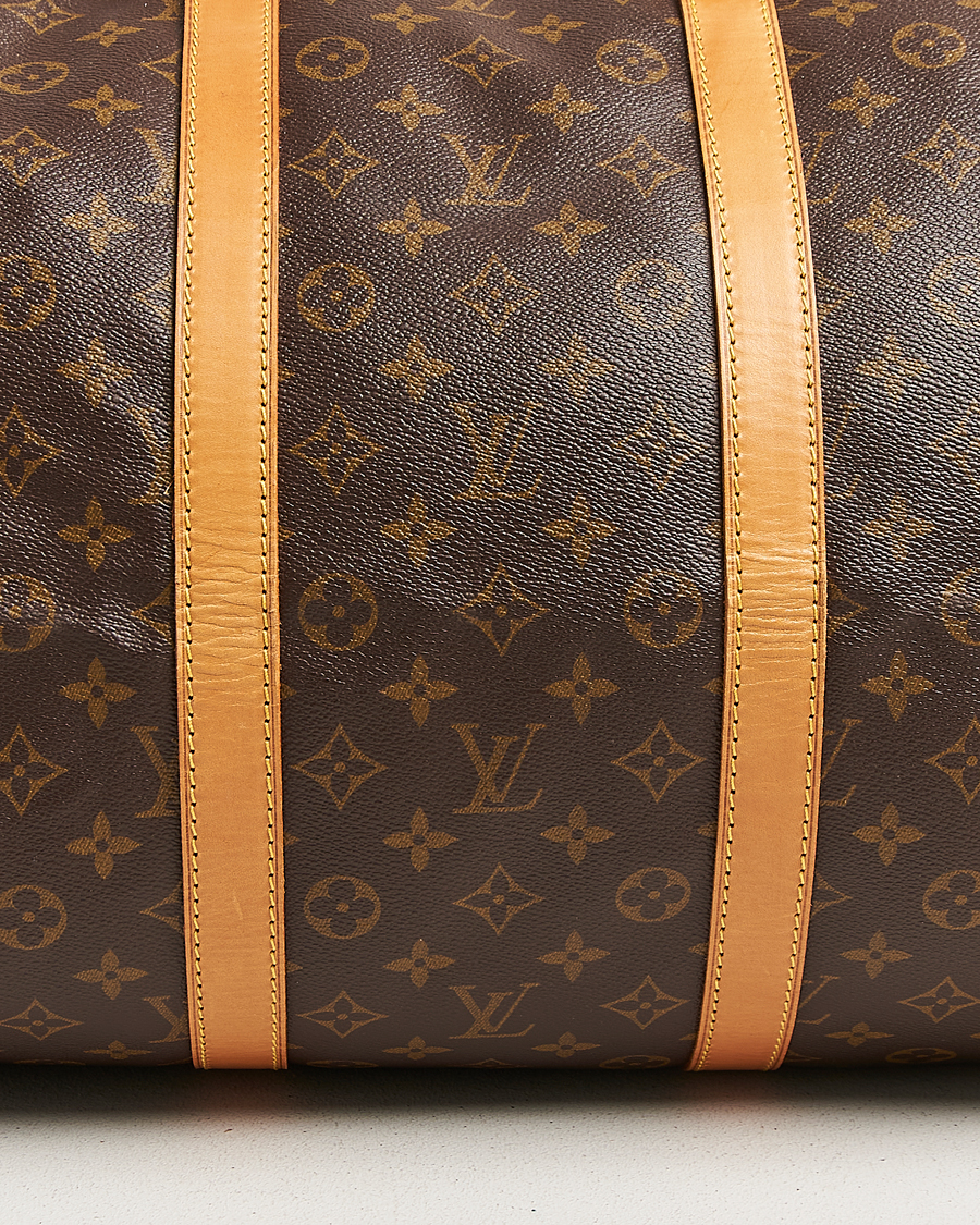 Homme | Pre-Owned & Vintage Bags | Louis Vuitton Pre-Owned | Keepall 55 Monogram