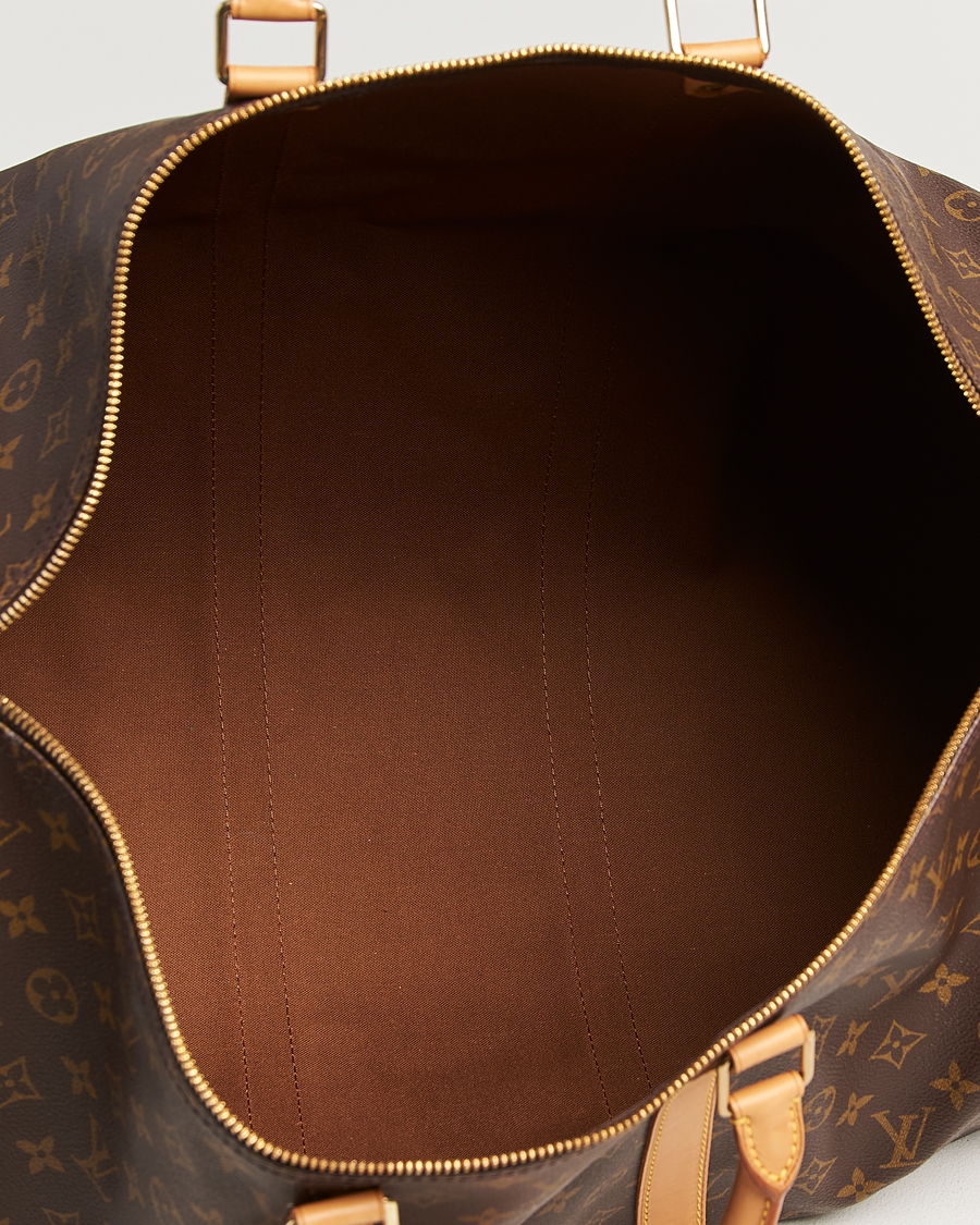 Homme | Pre-Owned & Vintage Bags | Louis Vuitton Pre-Owned | Keepall 55 Monogram