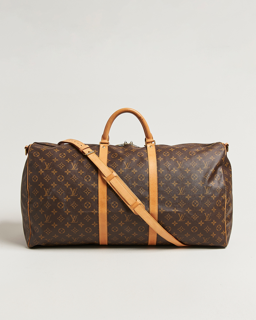 Homme | Pre-Owned & Vintage Bags | Louis Vuitton Pre-Owned | Keepall Bandouilére 60 Monogram