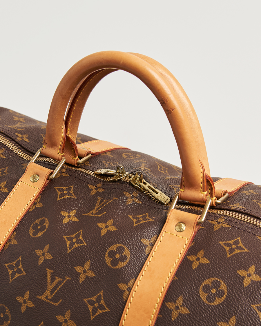 Homme | Pre-Owned & Vintage Bags | Louis Vuitton Pre-Owned | Keepall Bandouilére 60 Monogram