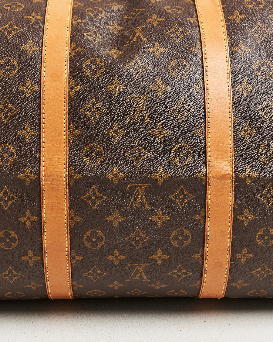 Homme | Pre-Owned & Vintage Bags | Louis Vuitton Pre-Owned | Keepall Bandouilére 60 Monogram
