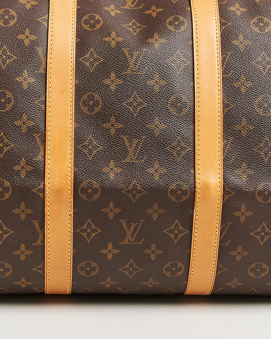 Homme | Pre-Owned & Vintage Bags | Louis Vuitton Pre-Owned | Keepall 55 Monogram