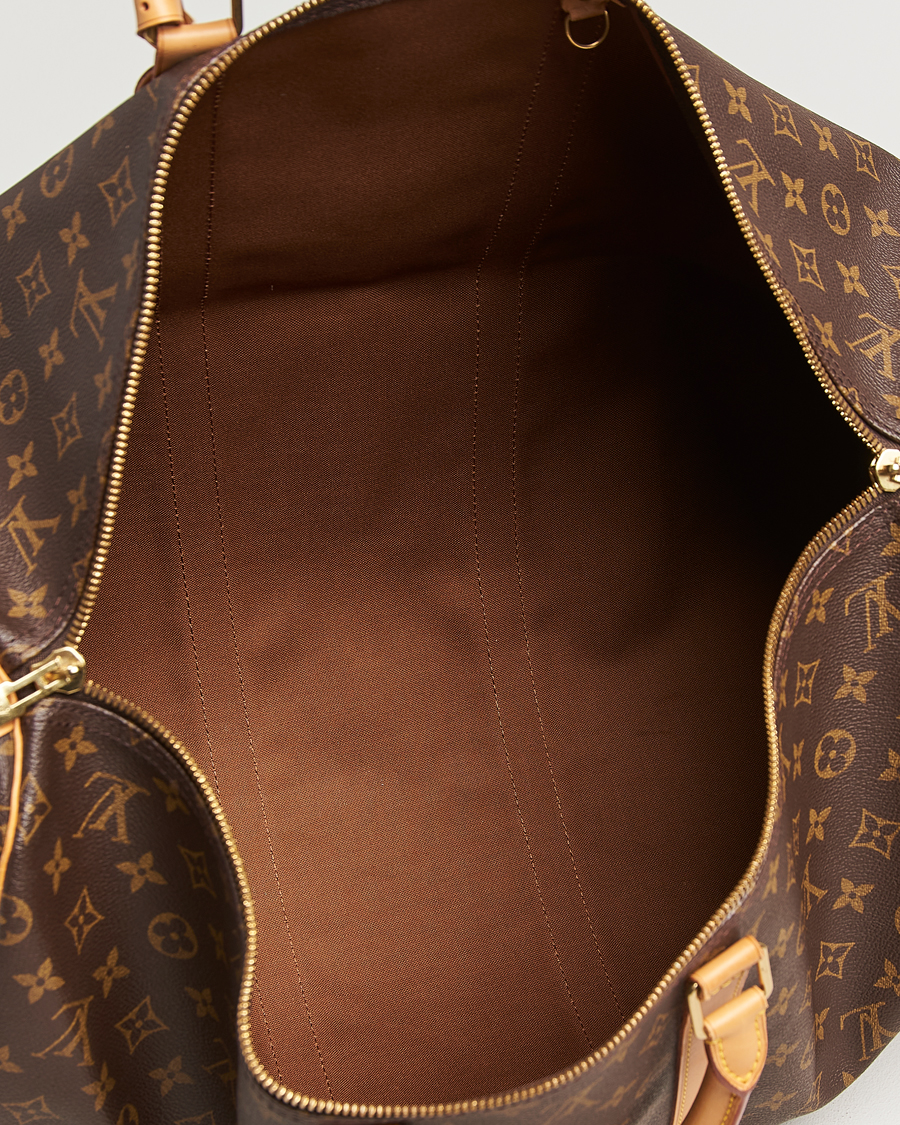 Homme | Pre-Owned & Vintage Bags | Louis Vuitton Pre-Owned | Keepall 55 Monogram