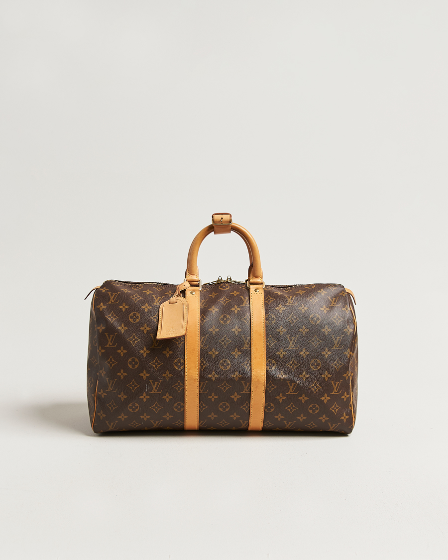 Homme | Pre-Owned & Vintage Bags | Louis Vuitton Pre-Owned | Keepall 45 Monogram