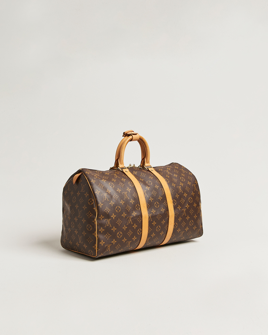 Homme | Pre-Owned & Vintage Bags | Louis Vuitton Pre-Owned | Keepall 45 Monogram