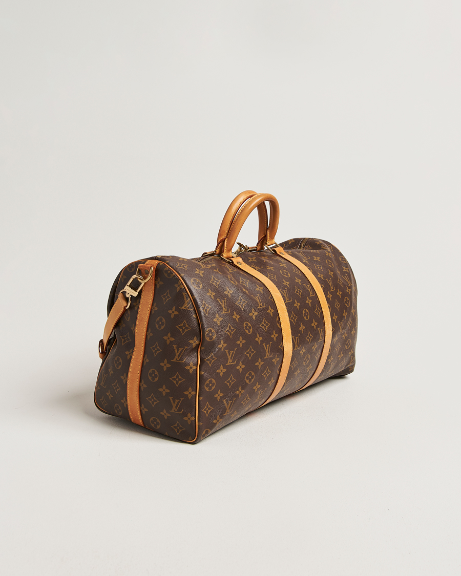 Homme | Pre-Owned & Vintage Bags | Louis Vuitton Pre-Owned | Keepall Bandouliére 50 Monogram