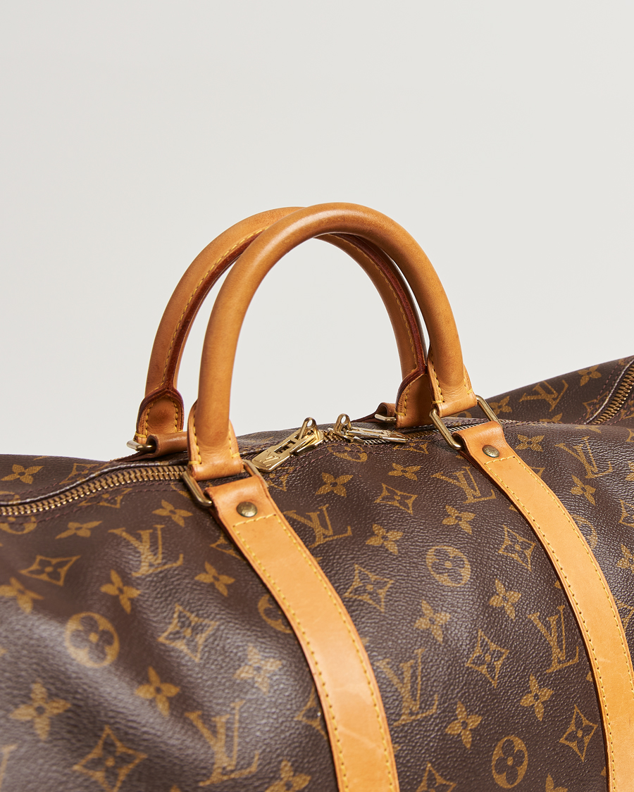 Homme | Pre-Owned & Vintage Bags | Louis Vuitton Pre-Owned | Keepall Bandouliére 50 Monogram