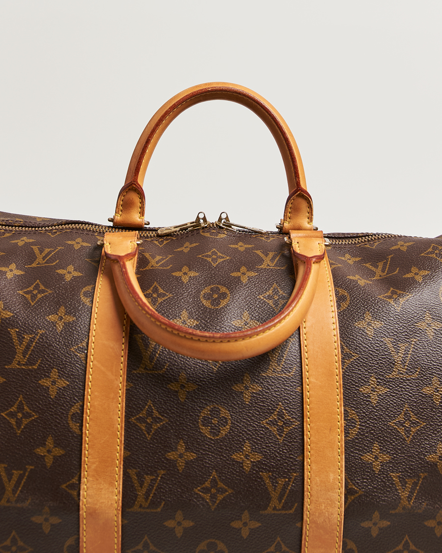 Homme | Pre-Owned & Vintage Bags | Louis Vuitton Pre-Owned | Keepall Bandouliére 50 Monogram