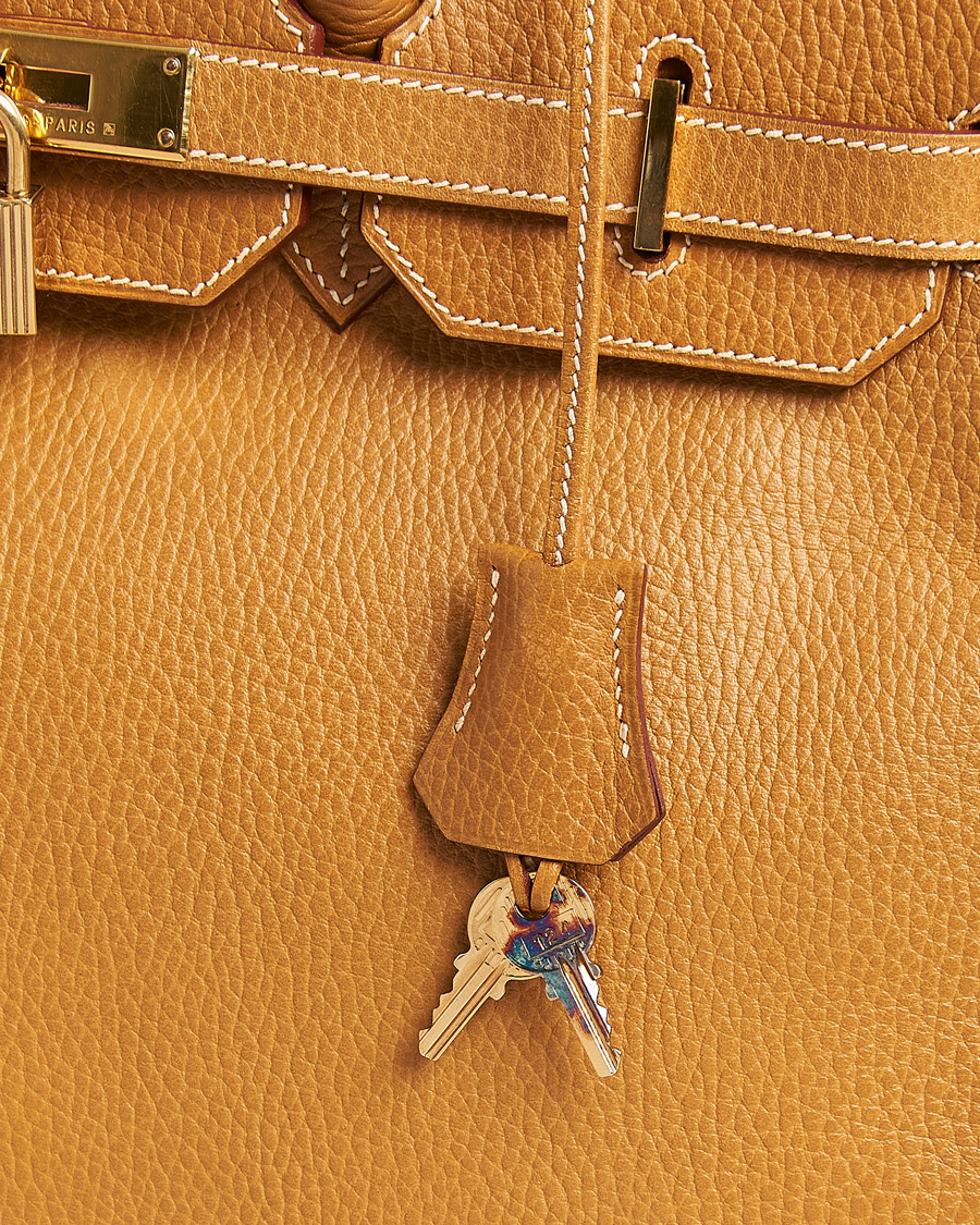 Homme | Pre-Owned & Vintage Bags | Hermès Pre-Owned | Birkin 35 Ardennes Gold