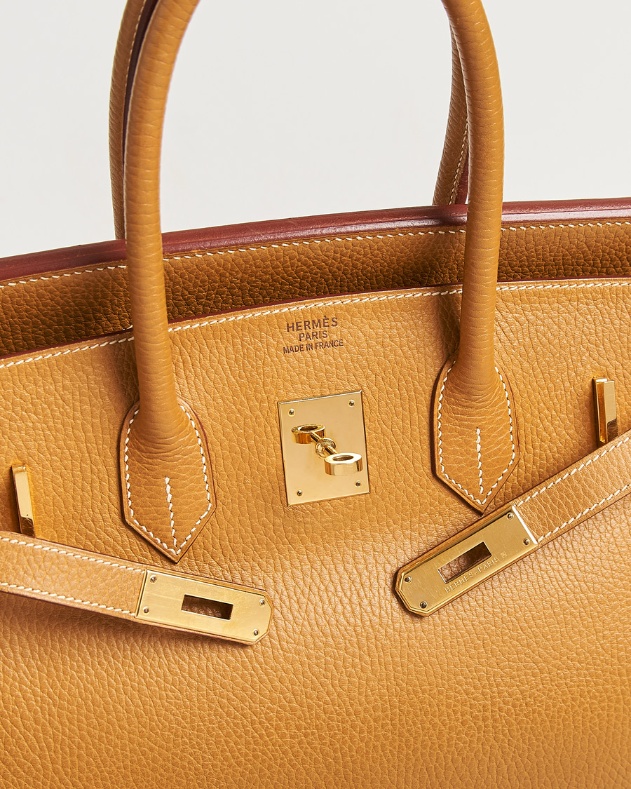 Homme | Pre-Owned & Vintage Bags | Hermès Pre-Owned | Birkin 35 Ardennes Gold