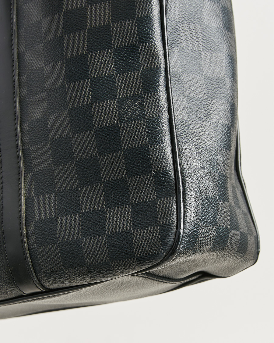 Homme | Pre-Owned & Vintage Bags | Louis Vuitton Pre-Owned | Tadao Tote Bag Damier Graphite
