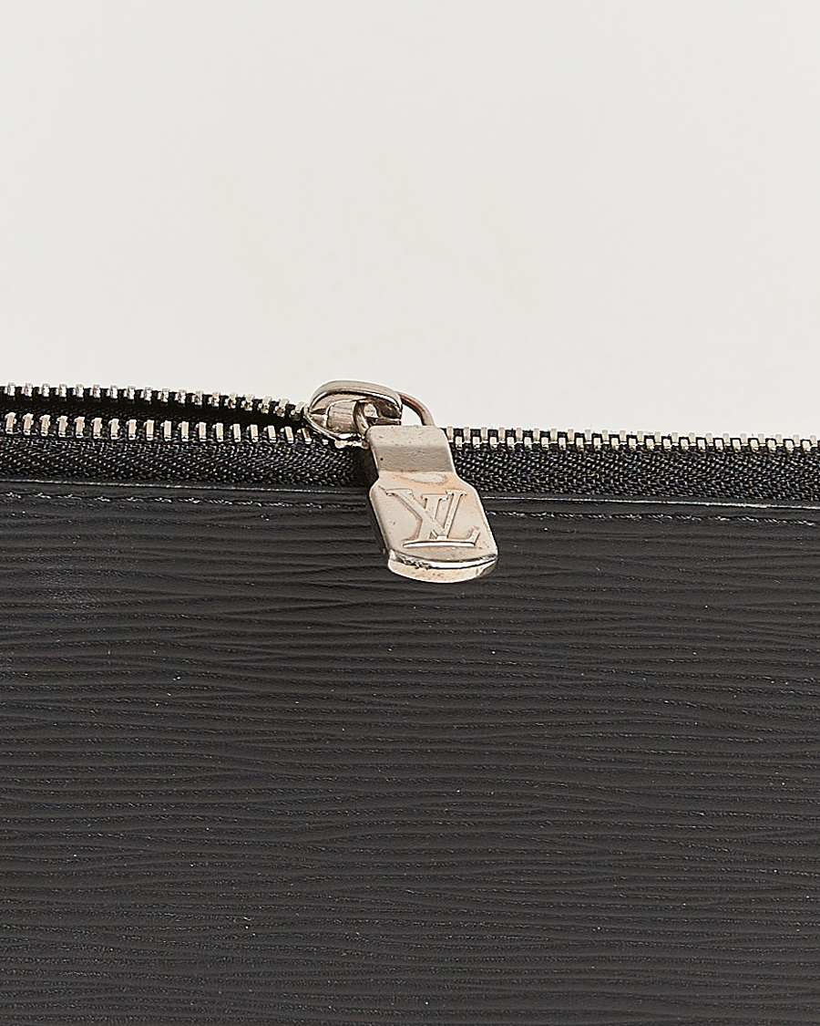 Homme | Pre-Owned & Vintage Bags | Louis Vuitton Pre-Owned | Porte Documents Epi Leather Black