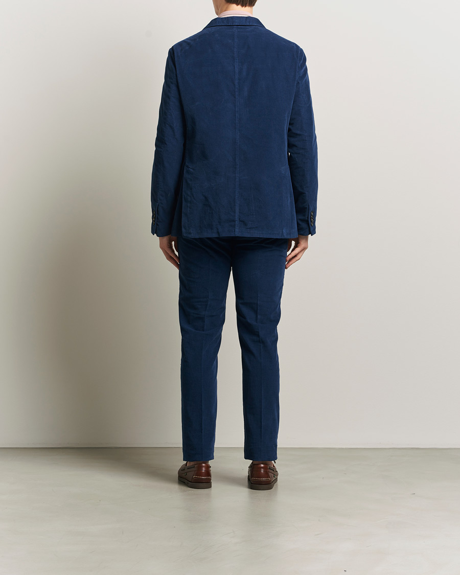 Homme | Costumes | Massimo Alba | Sloop Corduroy Suit Midnight Blue