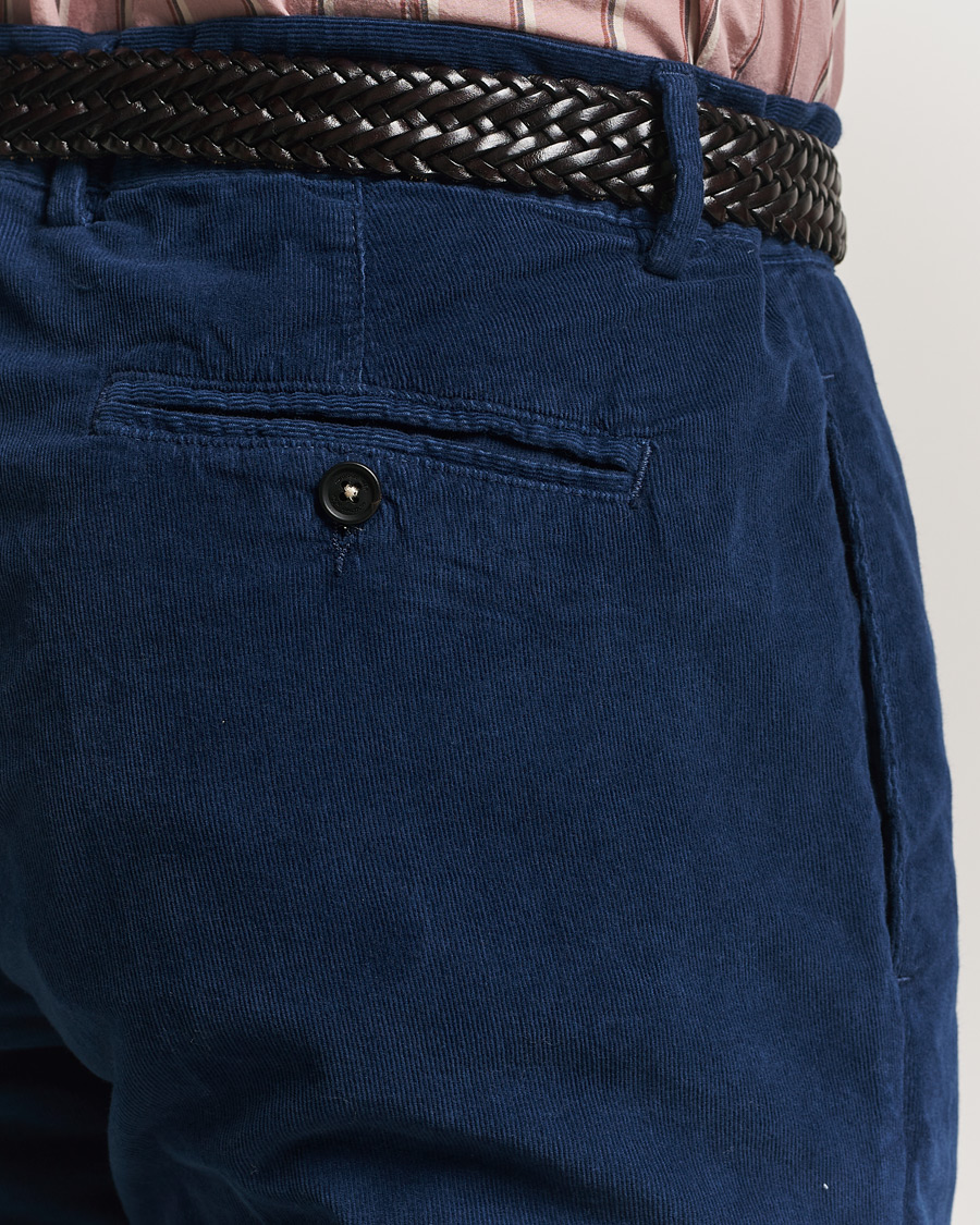 Homme | Costumes | Massimo Alba | Sloop Corduroy Suit Midnight Blue