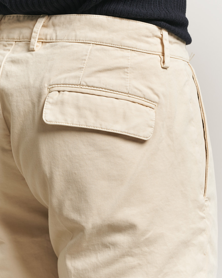 Homme | Pantalons | Massimo Alba | Ionio Cotton Trousers Light Beige