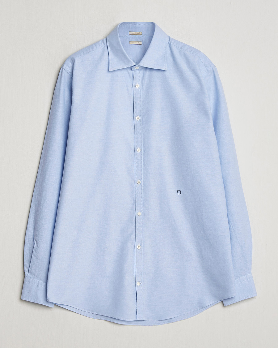 Homme | Chemises | Massimo Alba | Genova Oxford Shirt Sky Blue