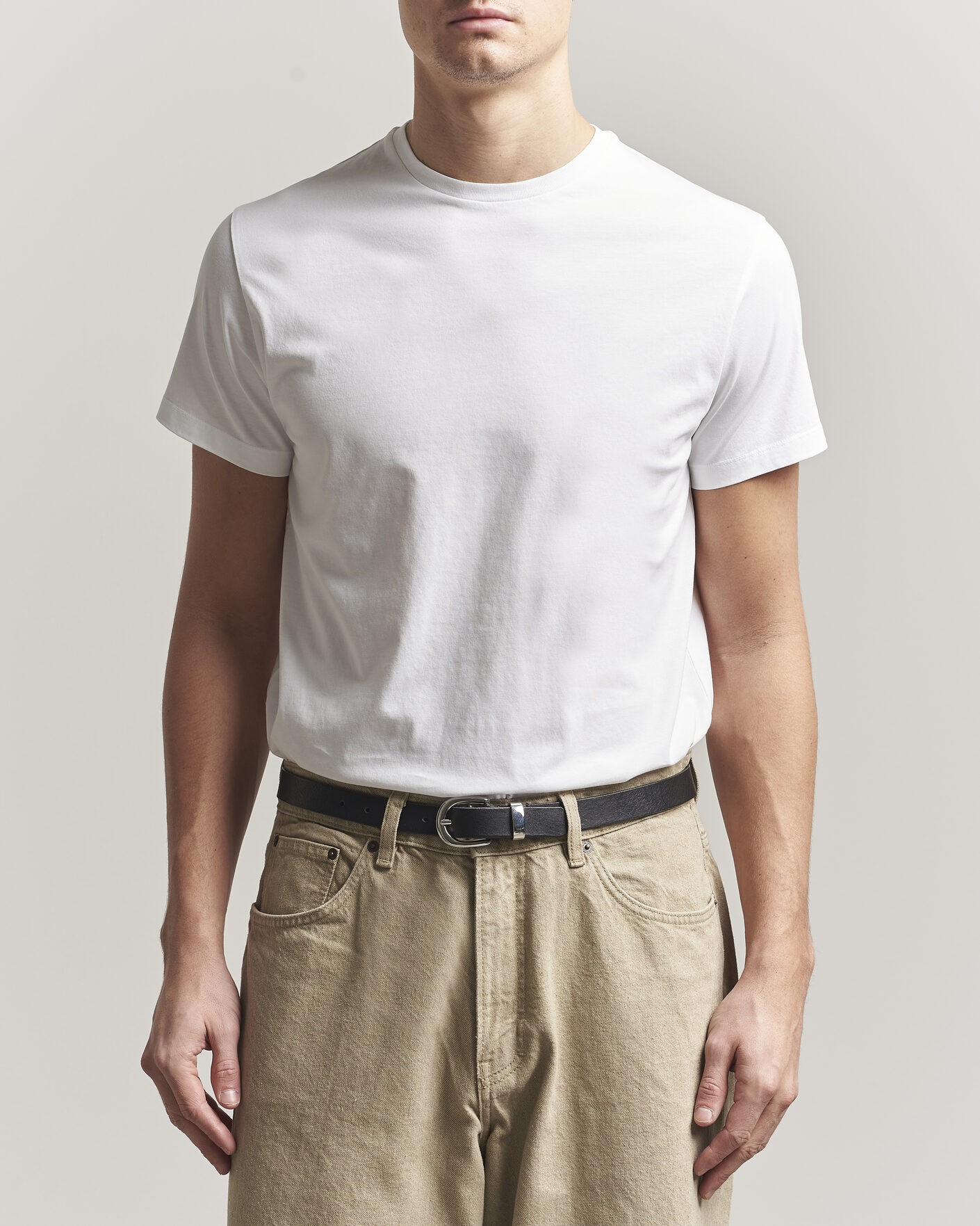 Homme | T-shirts | Jil Sander | Short Sleeve Basic T-Shirt White
