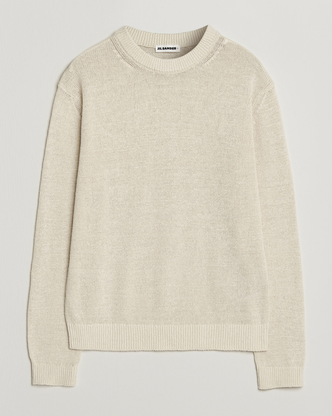 Homme | Pulls Et Tricots | Jil Sander | Silk Blend Crew Neck Sweater Sand