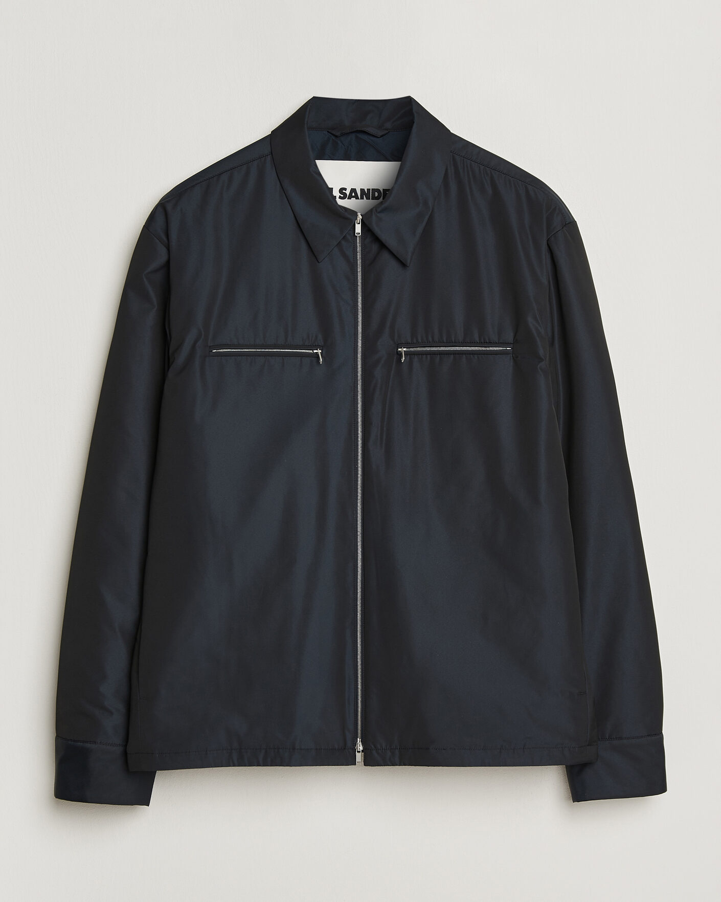 Homme | Manteaux Et Vestes | Jil Sander | Nylon Zip Jacket Navy