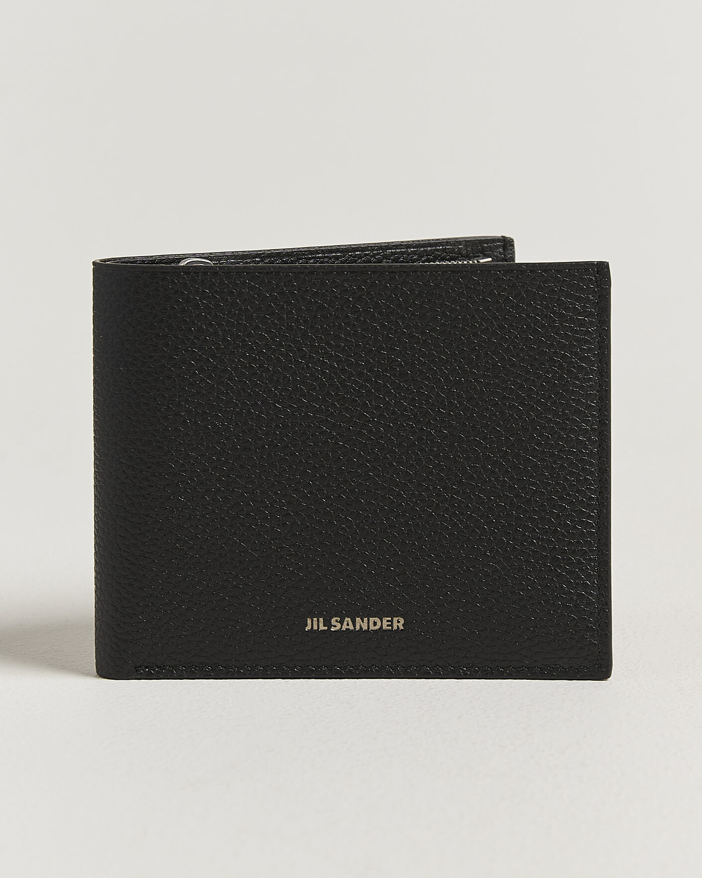 Homme | Portefeuilles | Jil Sander | Grain Leather Zip Wallet Black