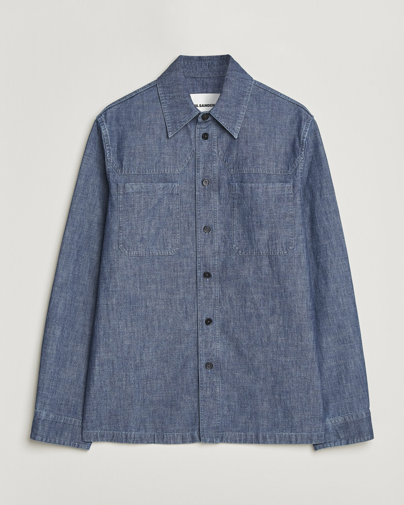 Homme | Chemises | Jil Sander | Denim Overshirt Indigo Blue