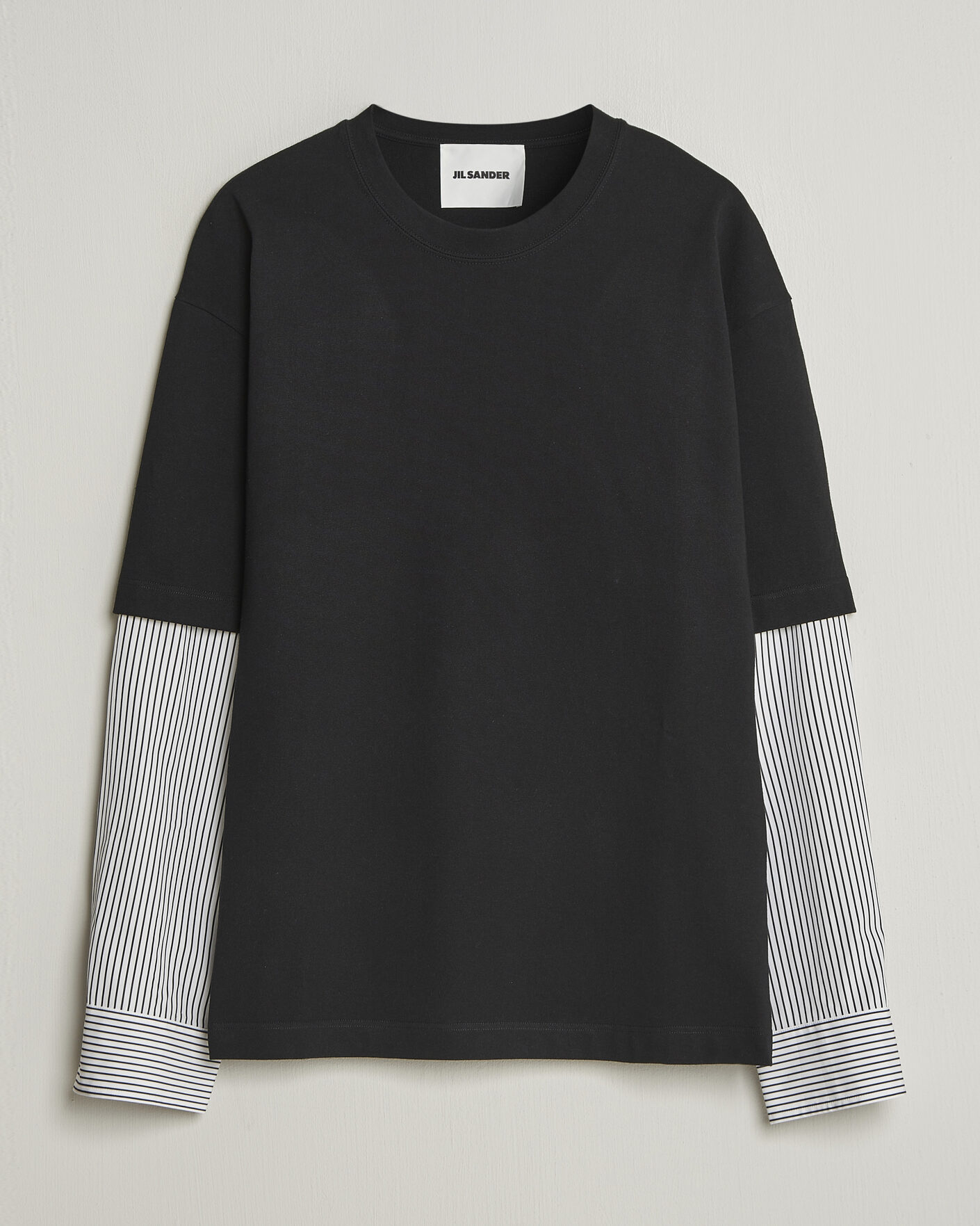 Homme | T-shirts | Jil Sander | Long Sleeve T-Shirt Black