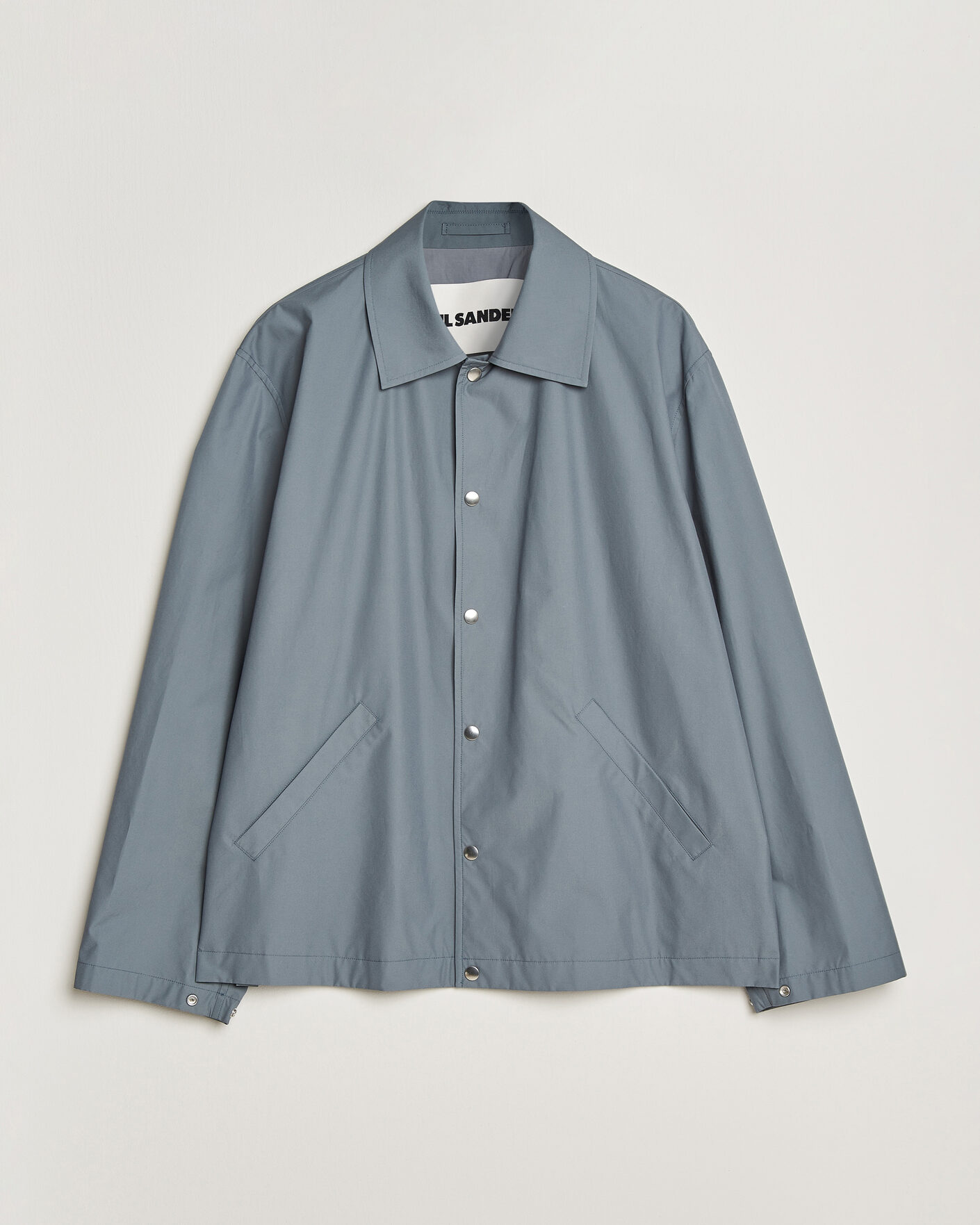 Homme | Manteaux Et Vestes | Jil Sander | Back Logo Bomber Jacket Grey