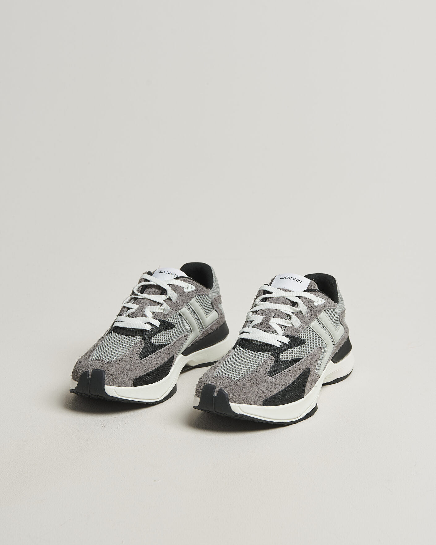 Homme | Baskets | Lanvin | JLA Running Sneakers Light Grey