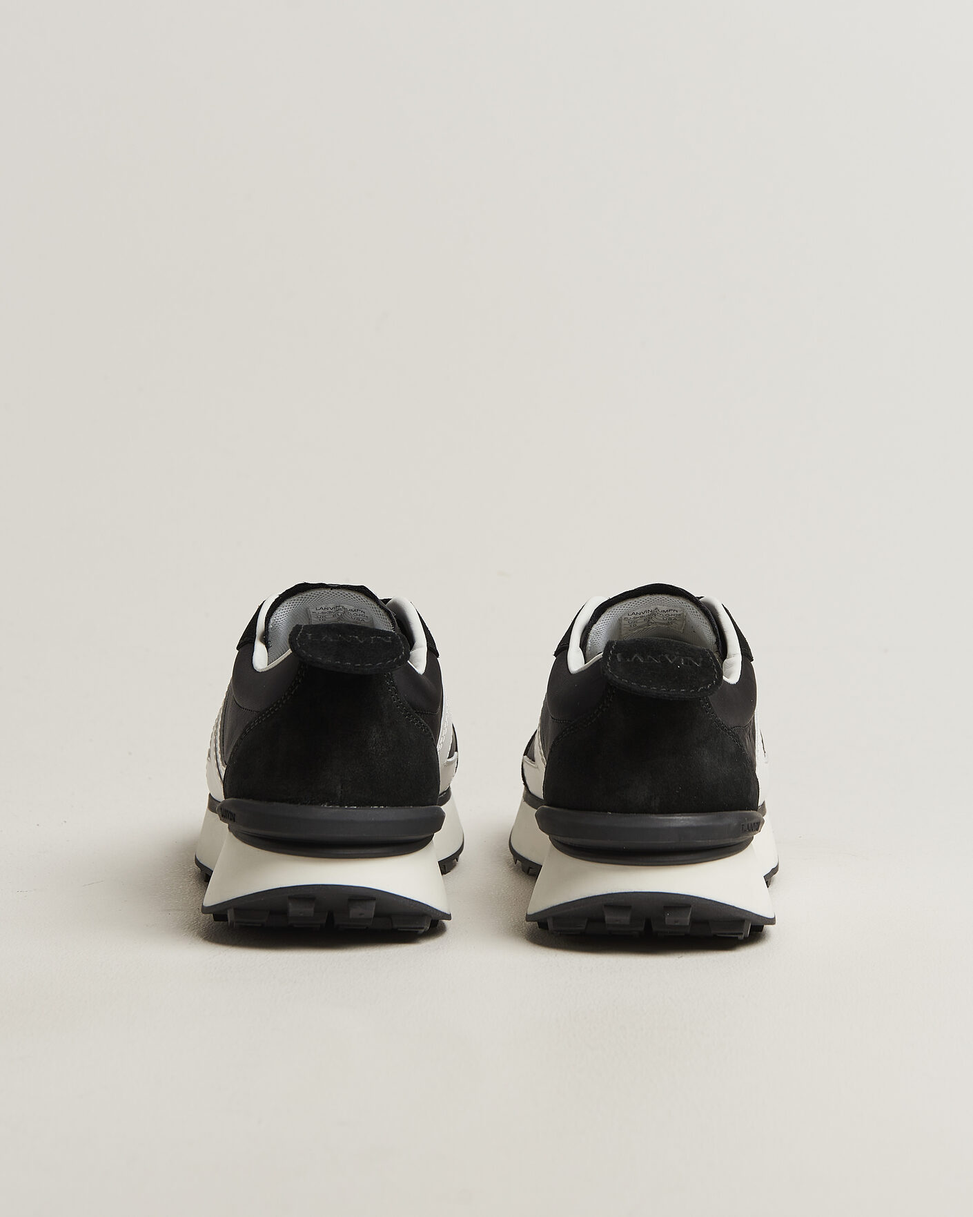 Homme | Baskets | Lanvin | Bumpr Running Sneakers Black/White