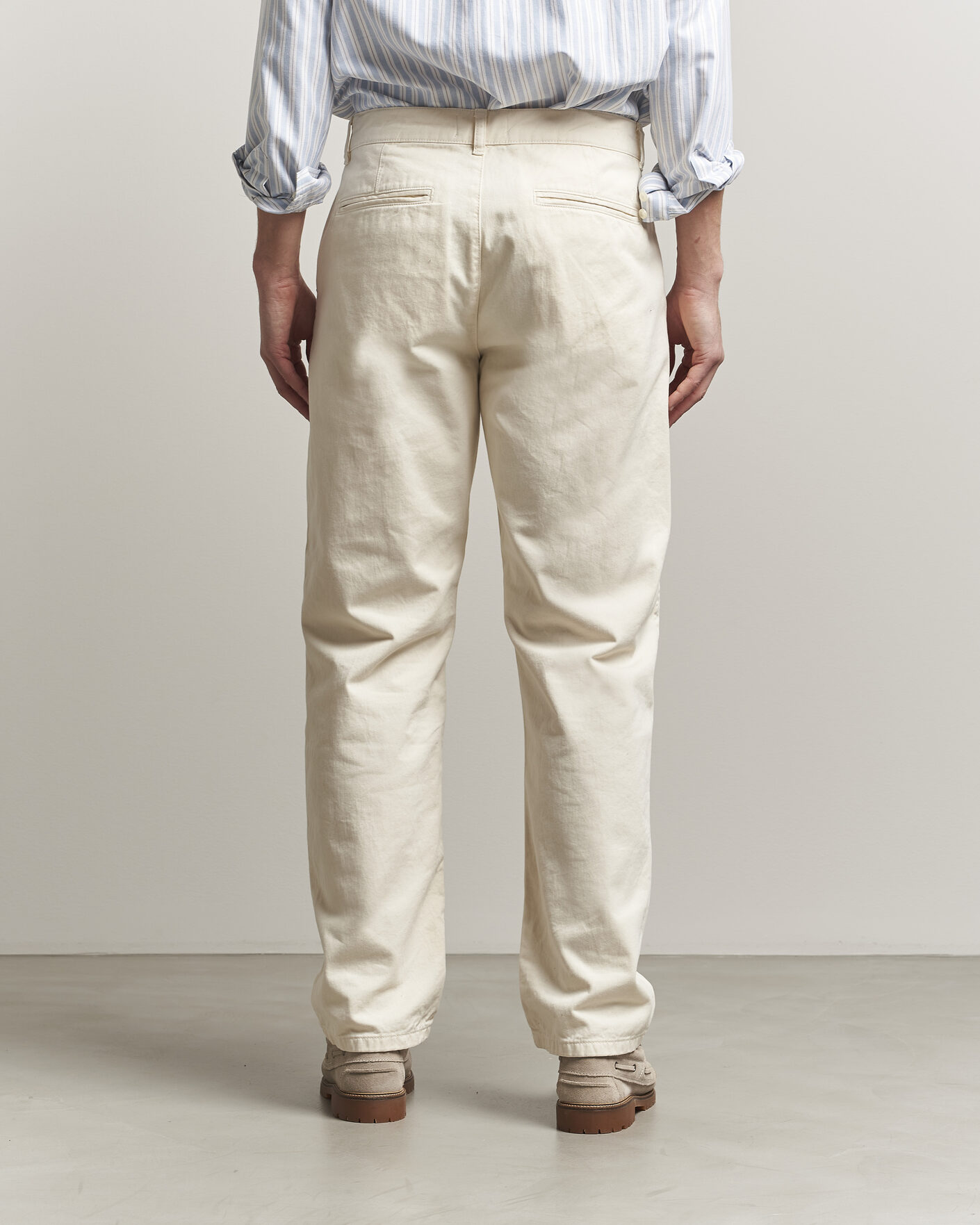 Homme | Pantalons | LES DEUX | Oscar Chino Pants Eggnog White