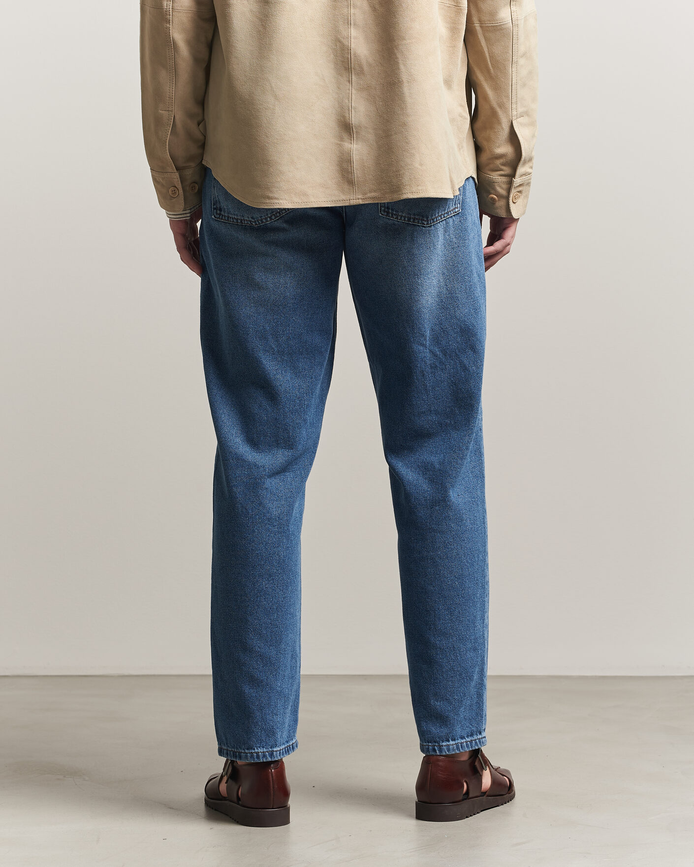 Homme | Jeans | LES DEUX | Ryder Washed Jeans Medium Indigo Blue