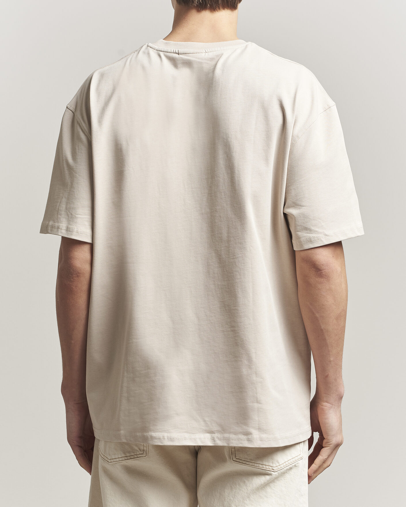 Homme | T-shirts | LES DEUX | Crew T-Shirt Light Sand