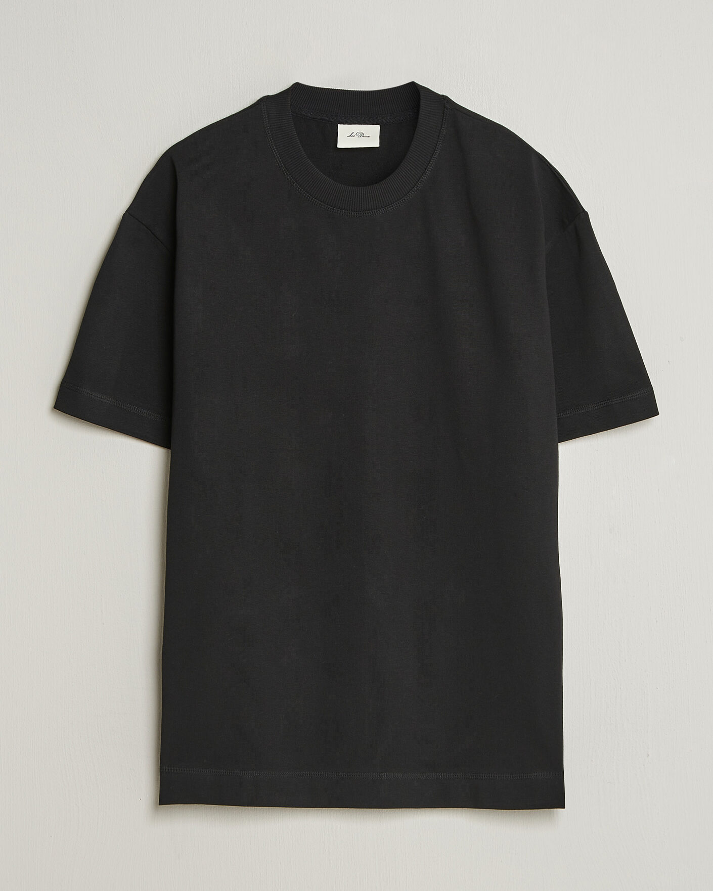 Homme | T-shirts | LES DEUX | Carl Heavyweight T-Shirt Black