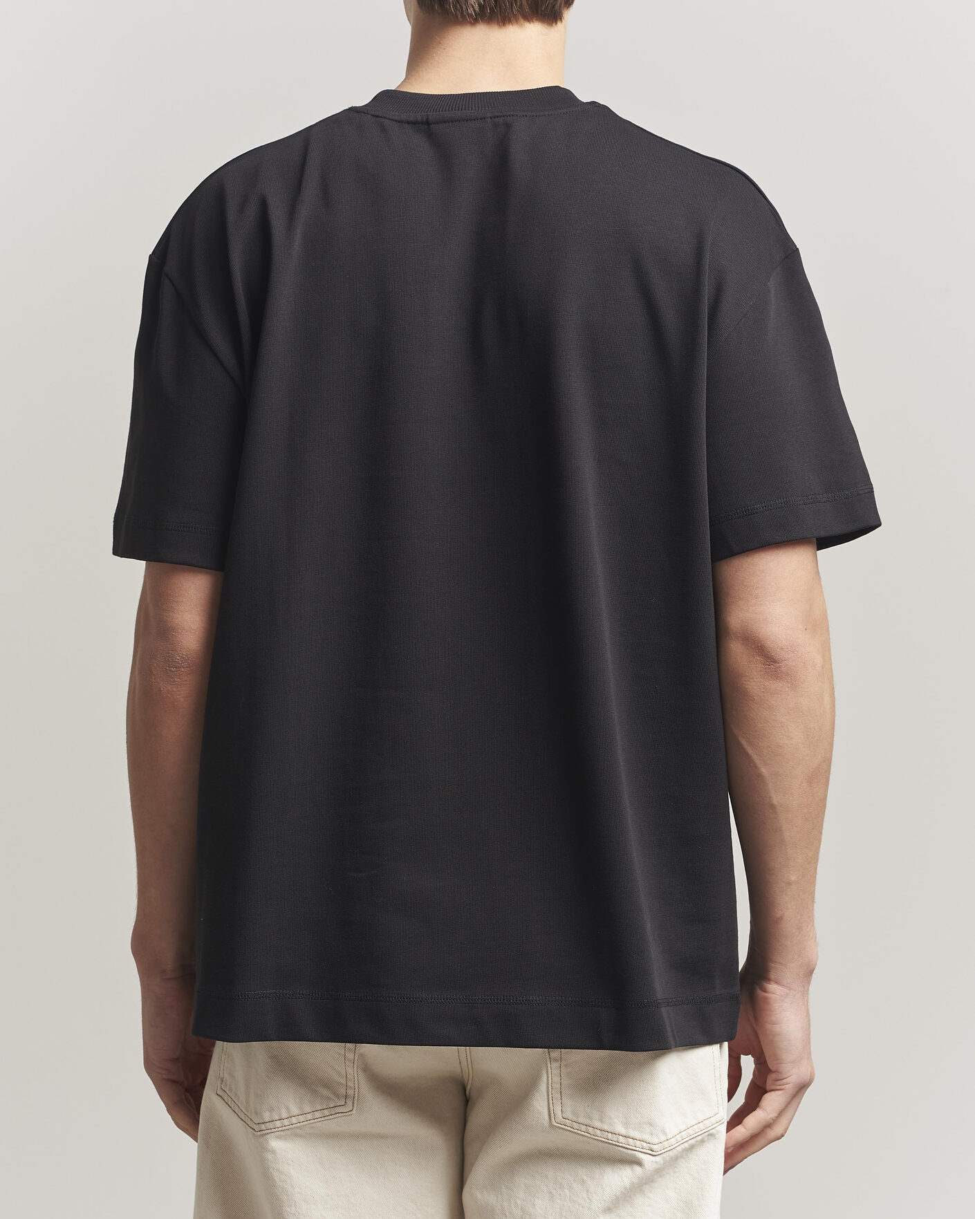 Homme | T-shirts | LES DEUX | Carl Heavyweight T-Shirt Black