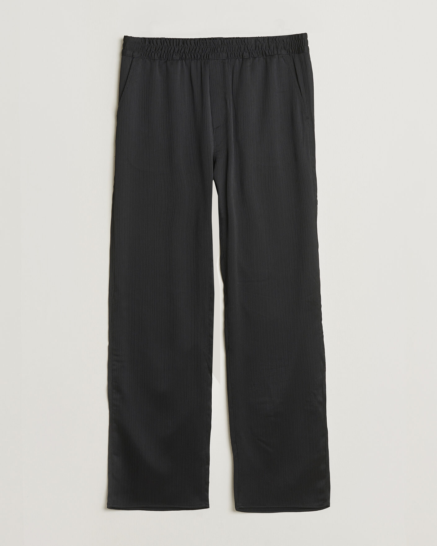 Homme | Pantalons | LES DEUX | Houston Plissé Pants Black