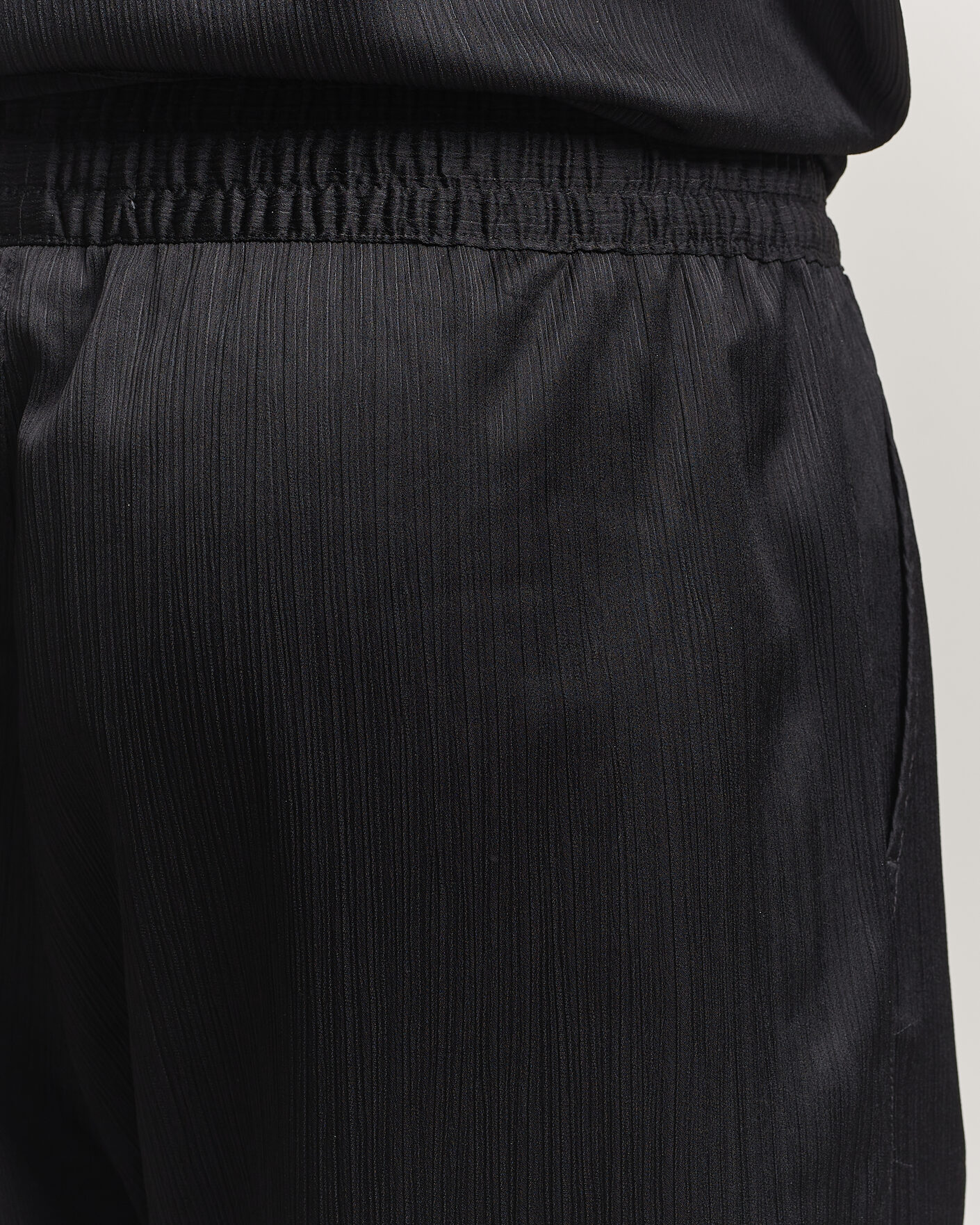 Homme | Pantalons | LES DEUX | Houston Plissé Pants Black