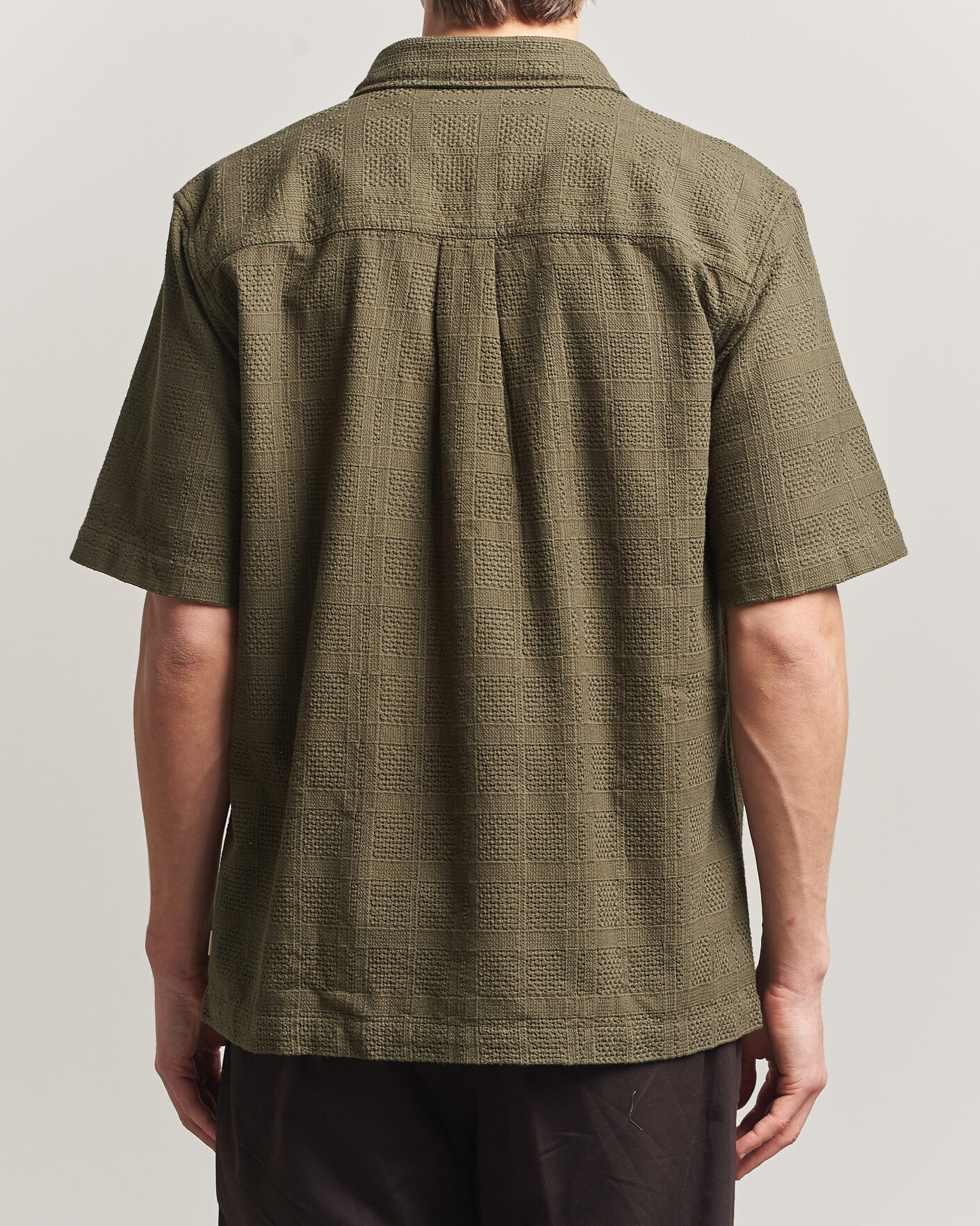 Homme | Chemises | LES DEUX | Charlie Short Sleeve Shirt Olive Night