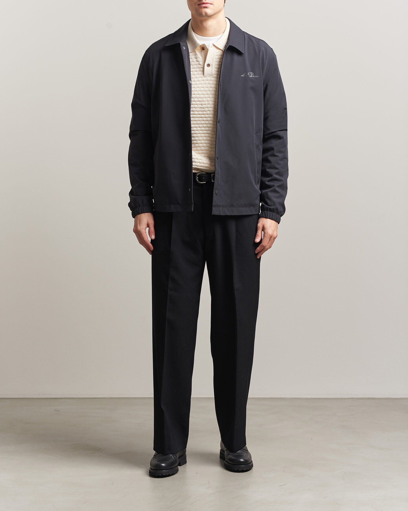 Homme | Manteaux Et Vestes | LES DEUX | Idris Coach Jacket Black