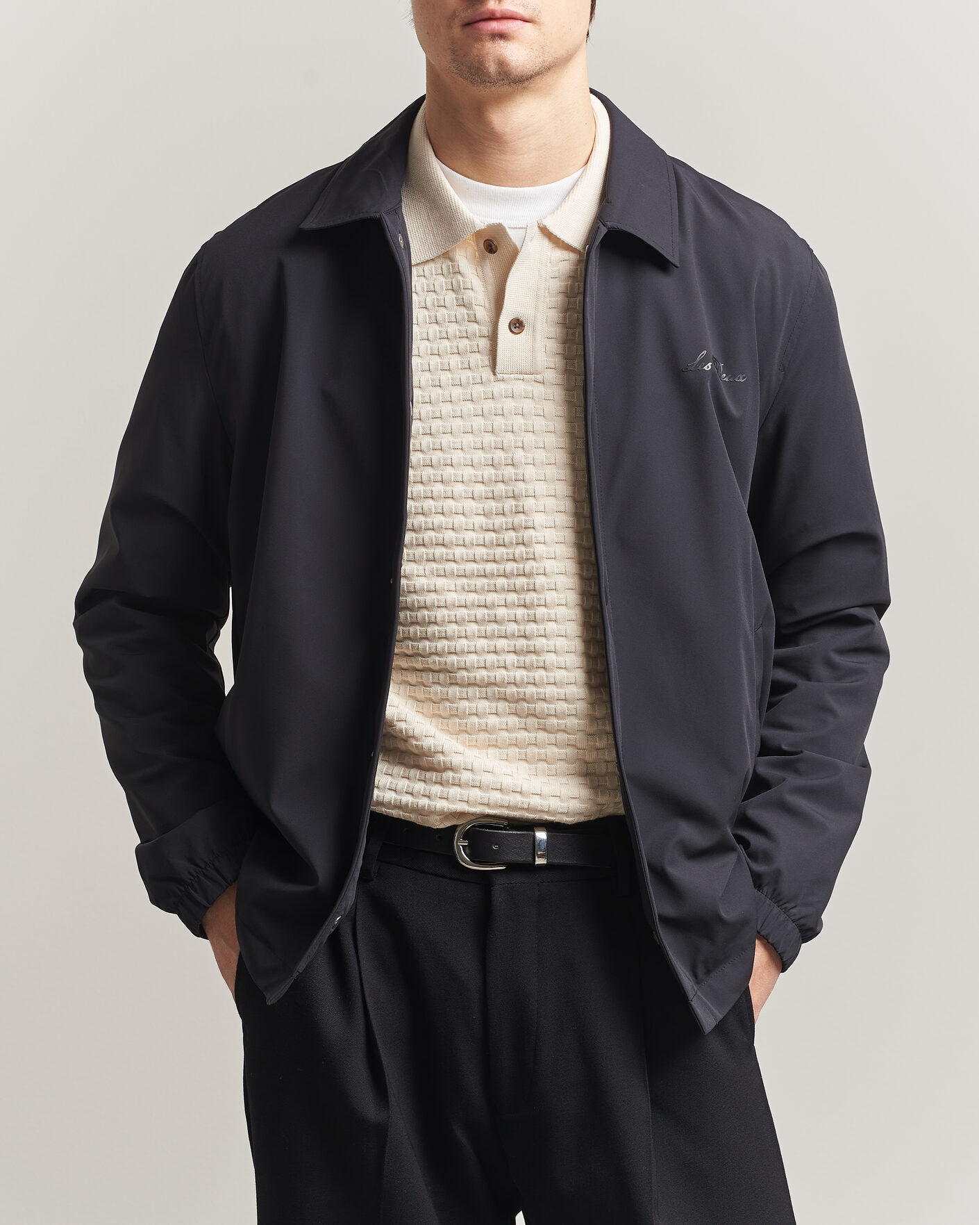 Homme | Manteaux Et Vestes | LES DEUX | Idris Coach Jacket Black