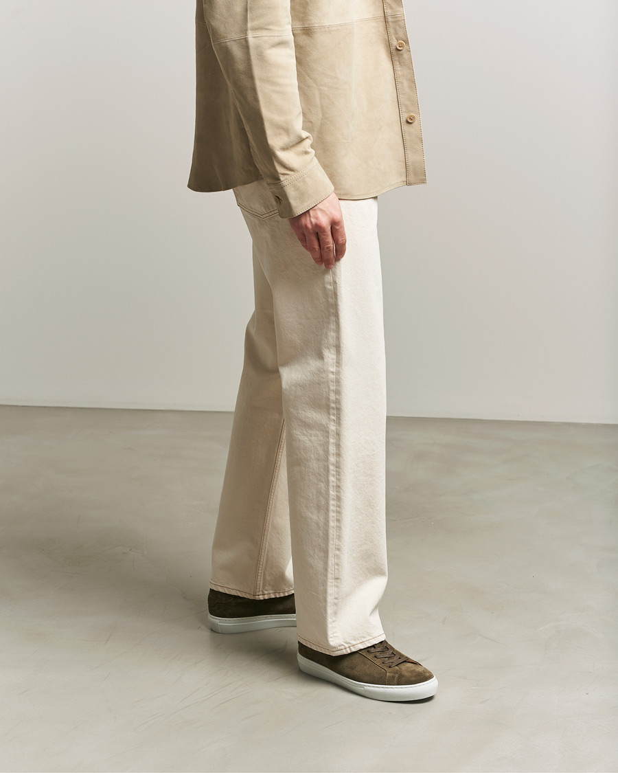 Homme | Baskets | LES DEUX | Theodor Suede Sneakers Teak Brown