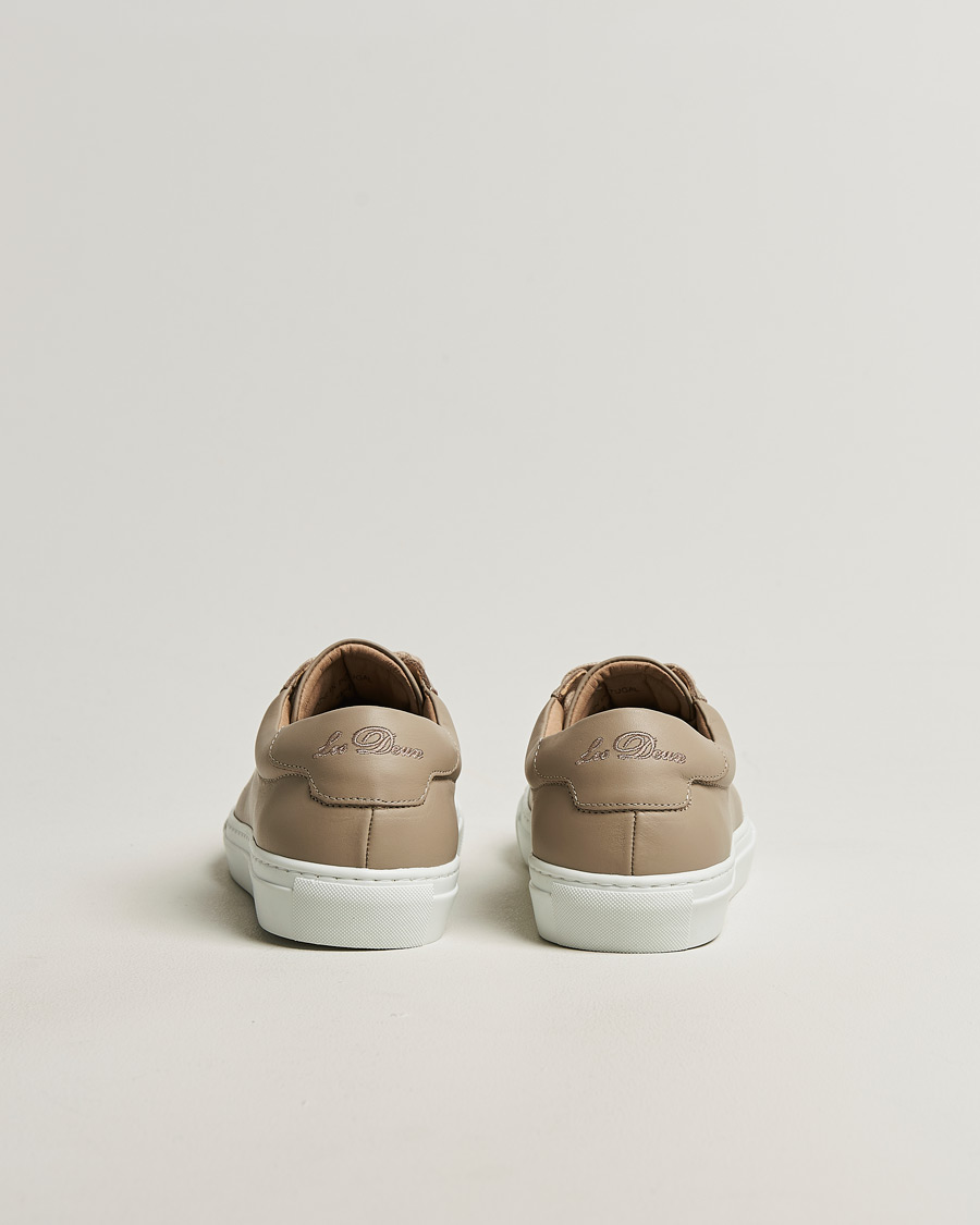 Homme | Baskets | LES DEUX | Theodor Leather Sneakers Irish Cream Beige