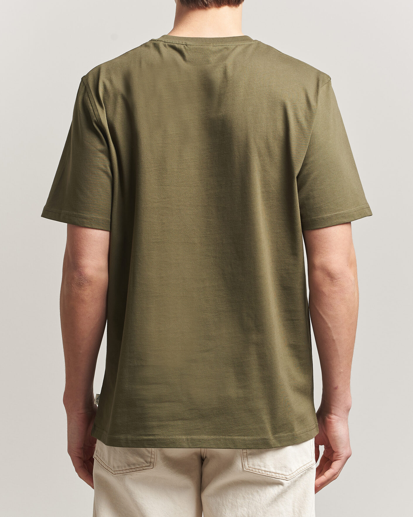 Homme | T-shirts | LES DEUX | Brday Emblem T-Shirt Olive Night Green