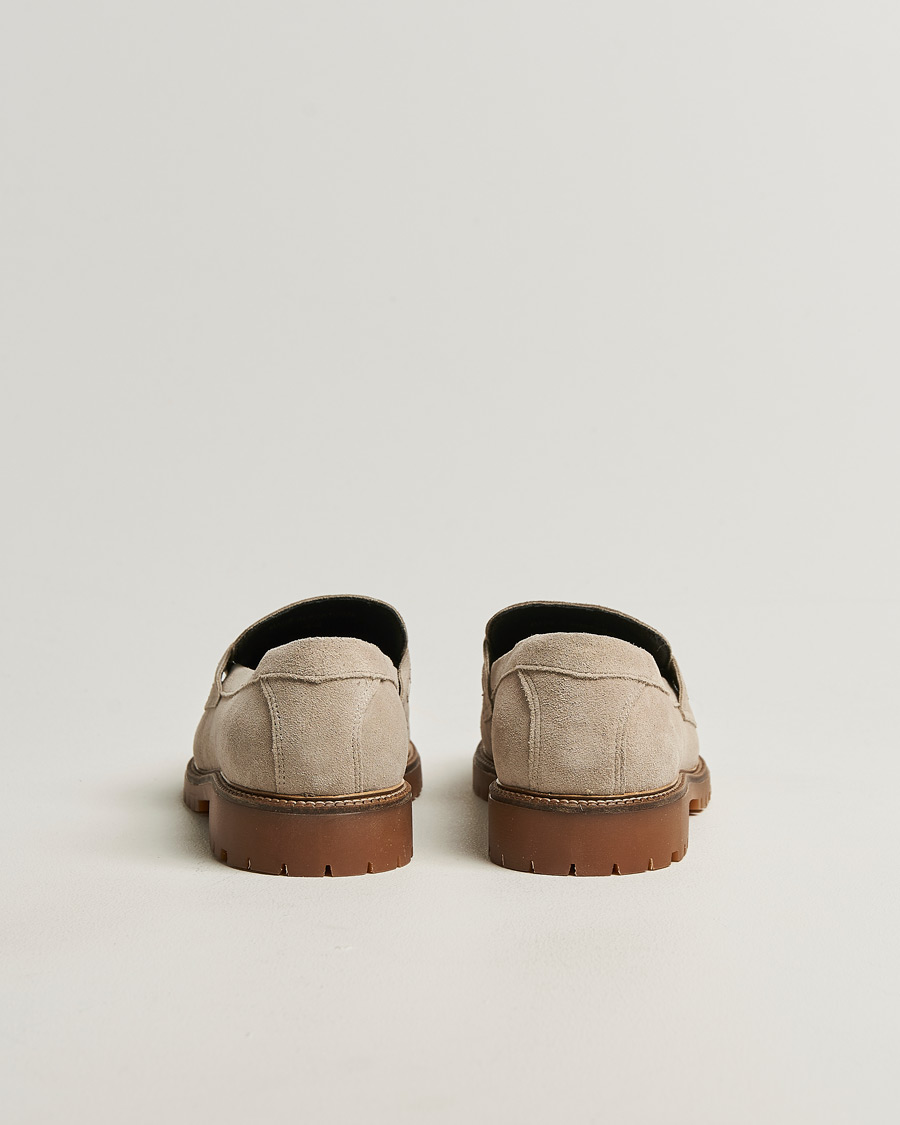 Homme | Loafers | LES DEUX | Taylor Suede Loafers Light Sand