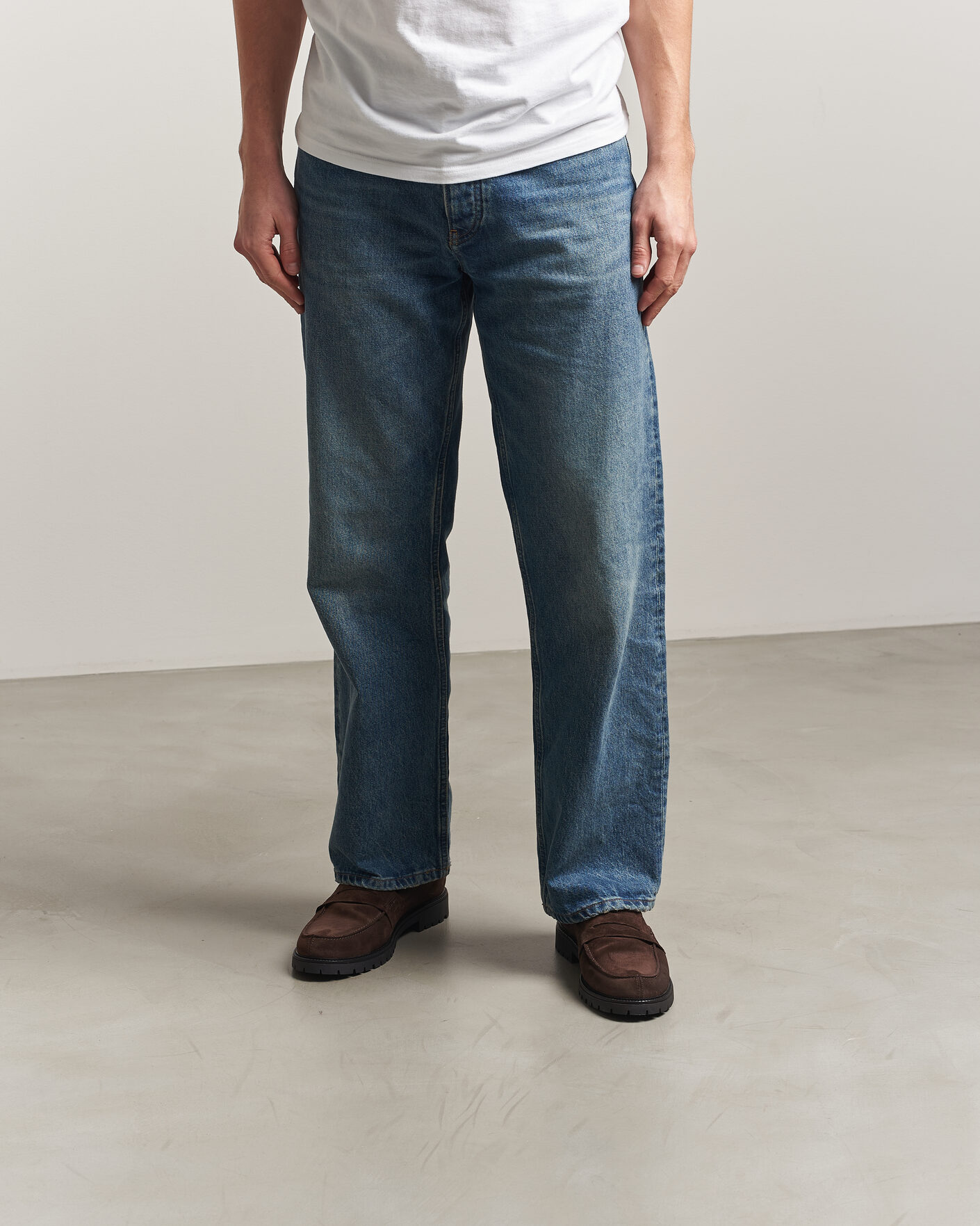 Homme | Loafers | LES DEUX | Taylor Oil Suede Loafers Turkish Coffee