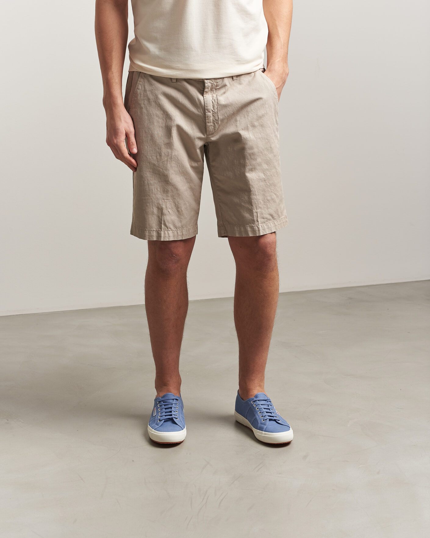Homme | Baskets | Superga | Canvas Sneaker Blue