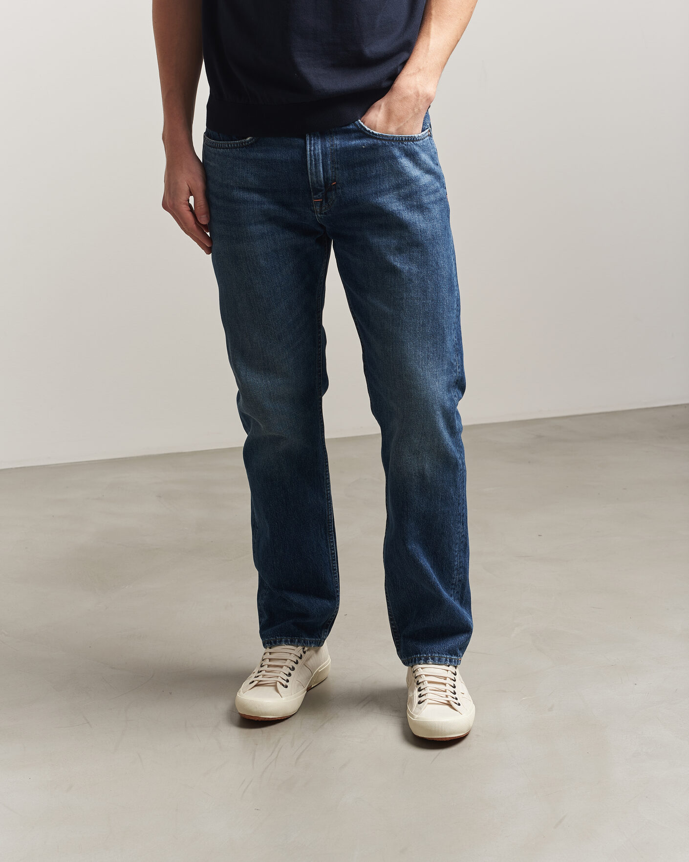 Homme | Baskets | Superga | 2750 OG Herringbone Sneaker Beige