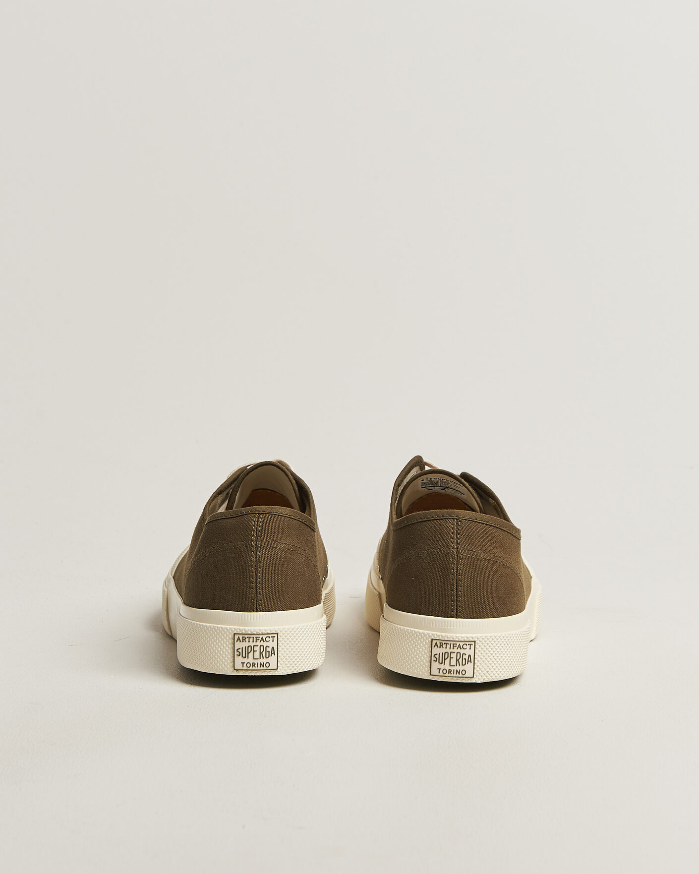 Homme | Baskets | Superga | 2432 Works Low Cut Canvas Green