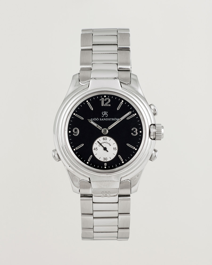 Homme | Sjöö Sandström Pre-Owned Chronolink worldtimer | Sjöö Sandström Pre-Owned | Chronolink worldtimer